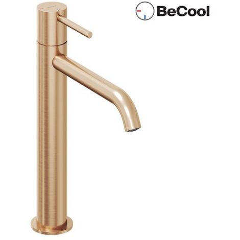 Ravak Espirit - Grifo de lavabo, BeCool, oro rosa cepillado X070403