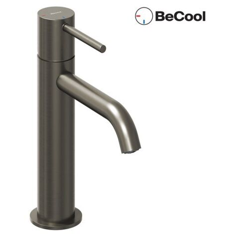 Ravak Espirit - Mezclador de lavabo, BeCool, grafito cepillado X070397