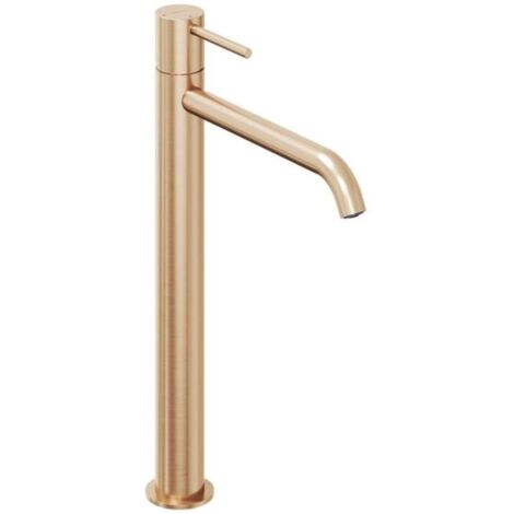 Ravak Espirit - Miscelatore per lavabo, oro rosa spazzolato X070348
