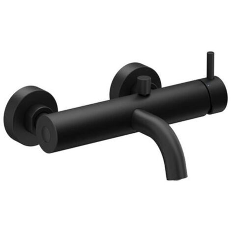 Ravak Espirit - Miscelatore per vasca da bagno, nero opaco X070279