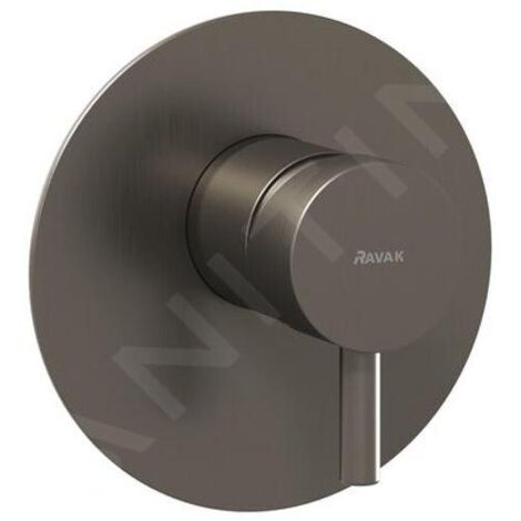 Ravak Espirit - Mitigeur encastré, pour 1 appareil, avec corps, graphite brossé X070322