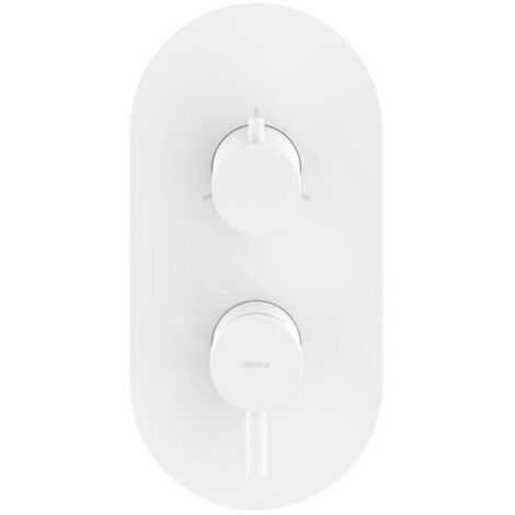Ravak Espirit - Robinet encastré 3 sorties, blanc mat X070246