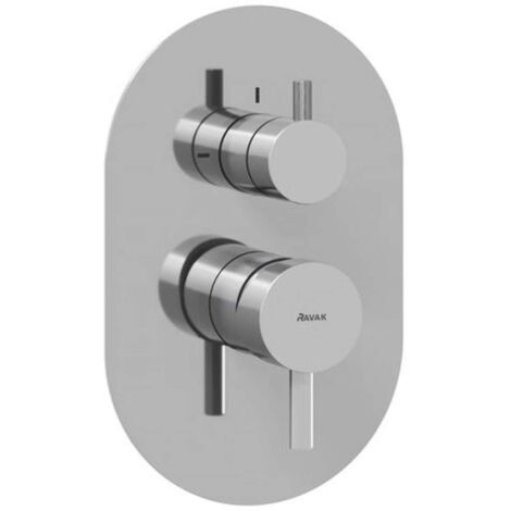 Ravak Espirit - Unterputzarmatur, für 2 Verbraucher, Chrom X070208