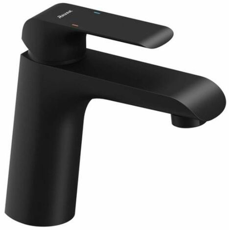 Ravak Flat - Miscelatore da lavabo, nero opaco X070173