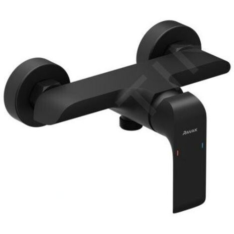 Ravak Flat - Mitigeur de douche, noir mat X070177