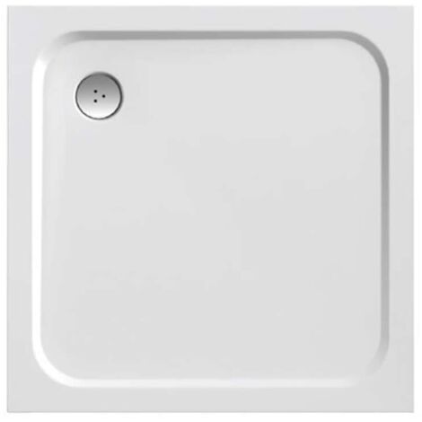 Ravak Galaxy Pro Chrome - Piatto doccia Perseus Pro-90 Chrome, 90x90 cm, bianco XA047701010
