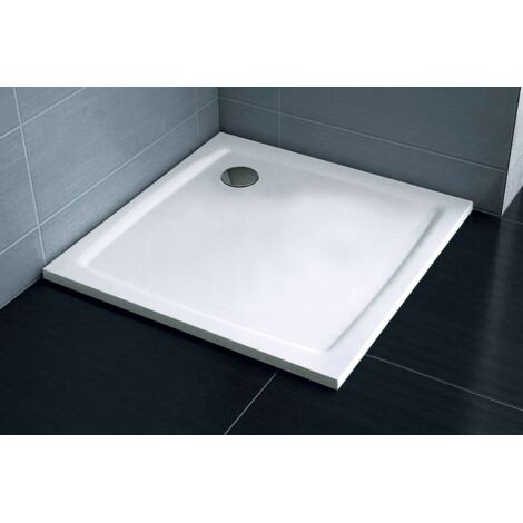 Ravak Galaxy Pro Flat - Plato de ducha 80x80 cm, blanco XA034411010