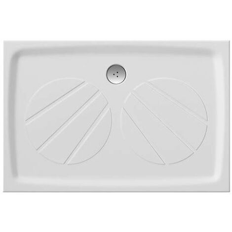 Ravak Galaxy Pro - Piatto doccia 100x90 cm, antiscivolo, bianco XA03A701010