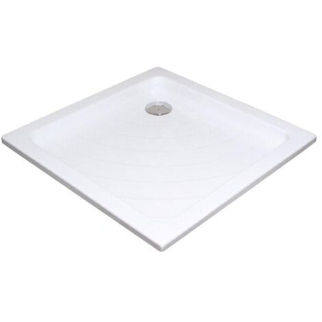 Ravak Kaskada - Receveur de douche Angela EX, 905x905 mm, AntiBac, blanc A007701320