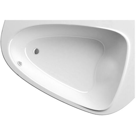 Ravak LoveStory II - Baignoire asymétrique 1960x1390 mm, droite, blanc C761000000