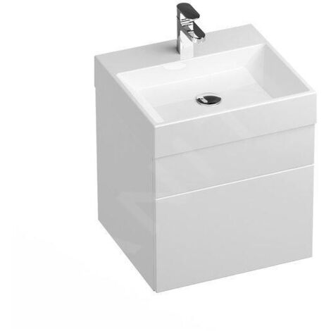 Ravak Natural - Armoire sous le lavabo 500x450x450 mm, blanc X000001051