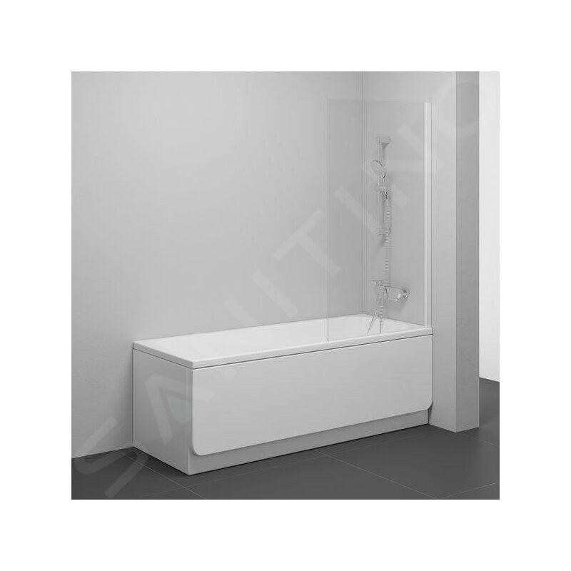 Ravak - Nexty - Pare-baignoire 800x1400 mm, blanc/verre clair 7O840100Z1
