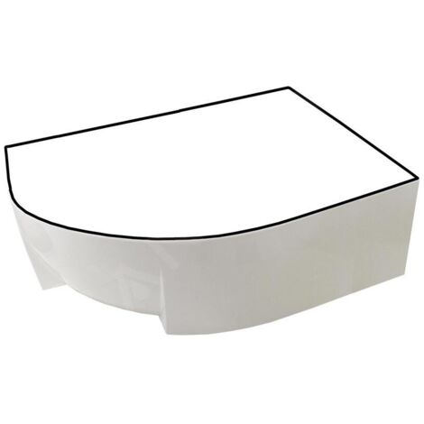 Ravak Panneaux de bain - Face avant pour baignoire Rosa 95, 1600 mm, droite, blanc CZ58100A00
