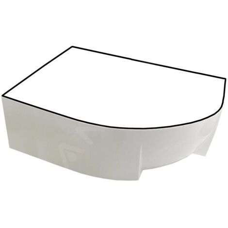 Ravak Panneaux de bain - Panneau frontal pour baignoire Rosa 95, 1600 mm, gauche, blanc CZ57100A00
