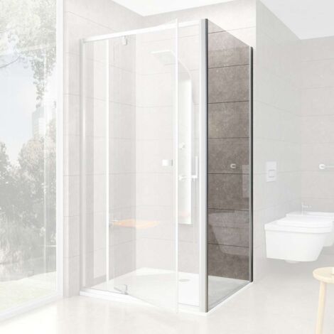 Ravak Pivot - Parete doccia PPS-90, 87-90 cm, vetro satinato/chiaro 90G70U00Z1