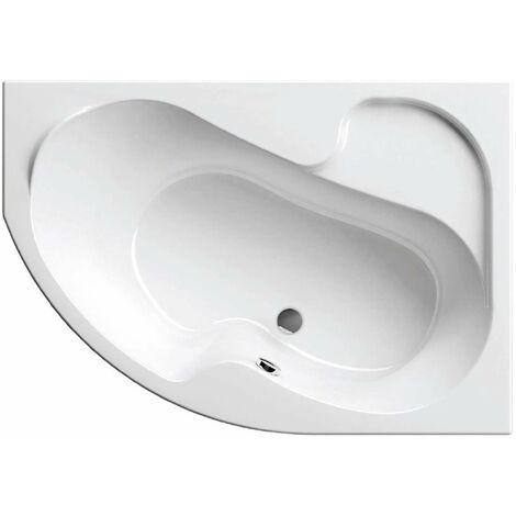 Ravak Rosa I - Vasca da bagno asimmetrica 140 R, 140x105 cm, dx, bianco CV01000000