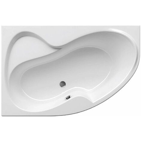 RAVAK Rosa II - Vasca da bagno asimmetrica 1600x1050 mm, sx, bianco CM21000000