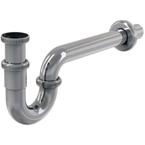 Ravak Sistemas de desagüe - Sifón de lavabo, cromo X01436