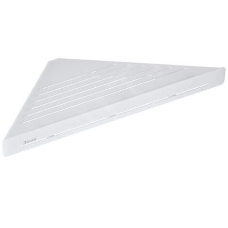 Ravak Slim - Tablette d'angle, blanc/blanc X07P652