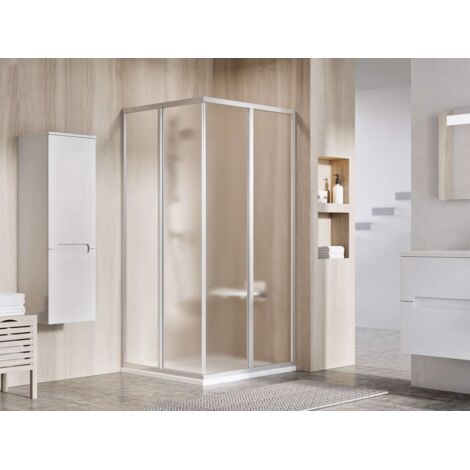 Ravak Supernova - Cabine de douche 90x90 cm, satin/verre Grape 14V70UO2ZGS