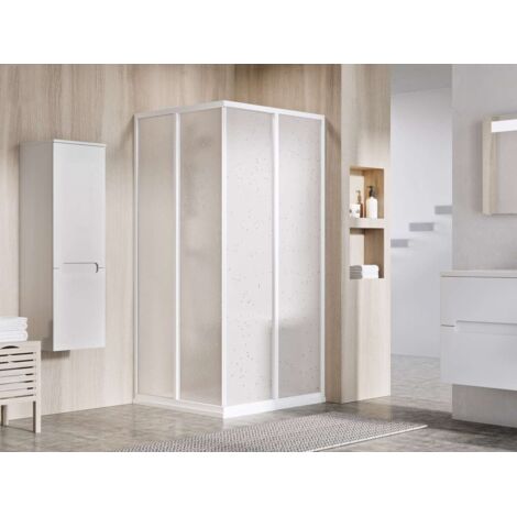 Ravak Supernova - Rincón de ducha 90x90 cm, blanco/Perla 14V701O211S