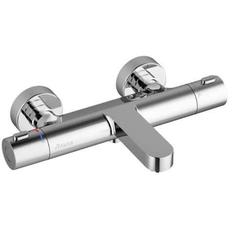 Ravak Termo - Grifo termostático de bañera, cromo X070097