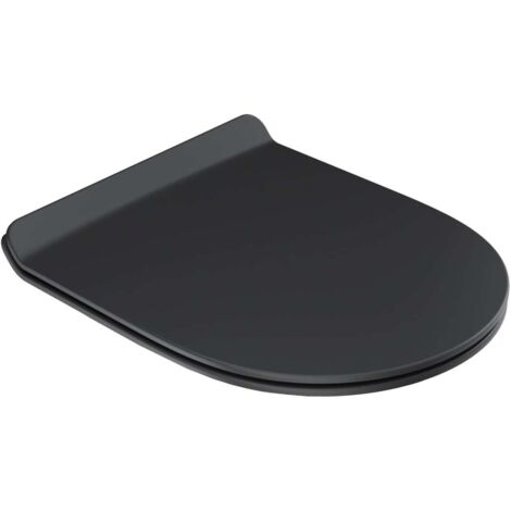 Ravak Vita - WC-Sitz, Slim, SoftClose, schwarz X01862