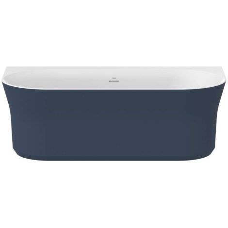 Ravak Ypsilon - Baignoire 178x86 cm, Deepsea Blue/blanc XC00100070