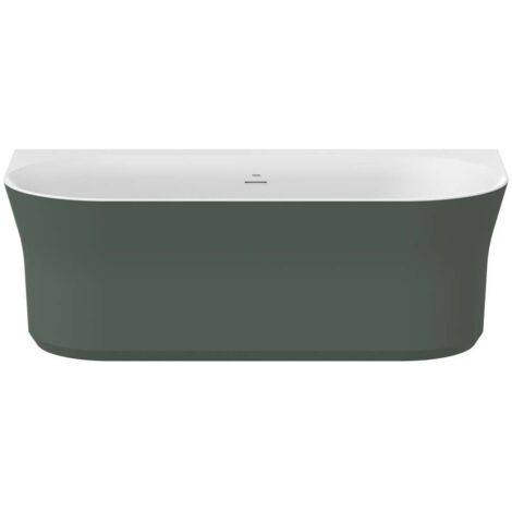 Ravak Ypsilon - Bañera 178x86 cm, Gris Verde/blanco XC00100064