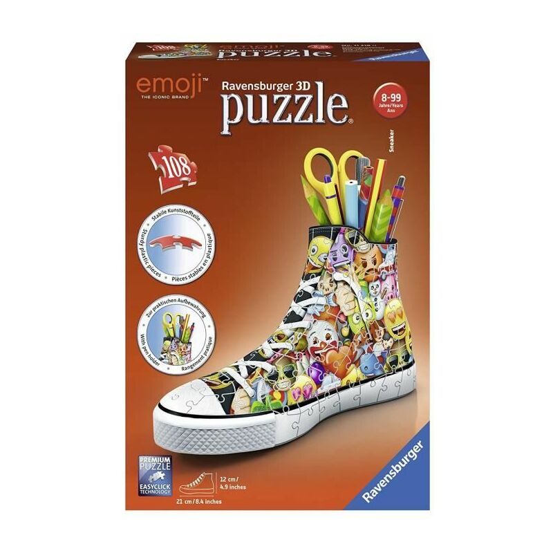 

Sneaker: Emoji puzle 3D - Ravensburger