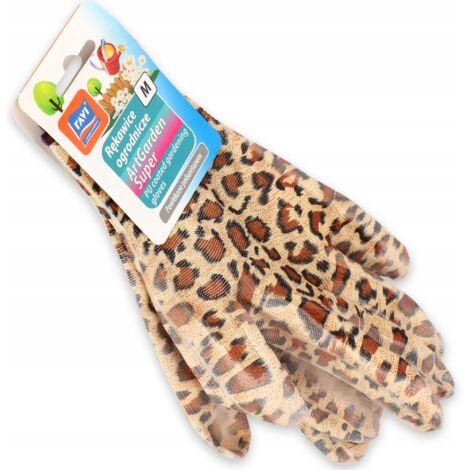 RAVI Gartenhandschuhe aus Polyester, Größe M