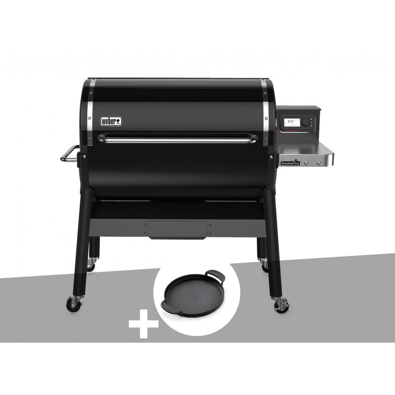 Weber - Barbecue à pellets Smokefire EX6 gbs + Plancha
