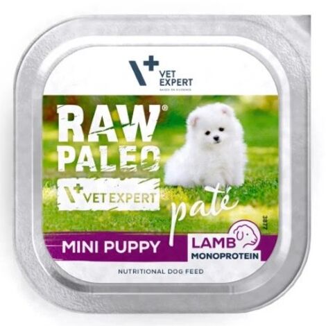 RAW PALEO Pastete Mini Puppy Lamm 150g