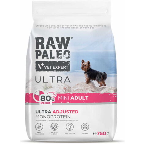 RAW PALEO Ultra Mini Adult Schweinefleisch 750 g