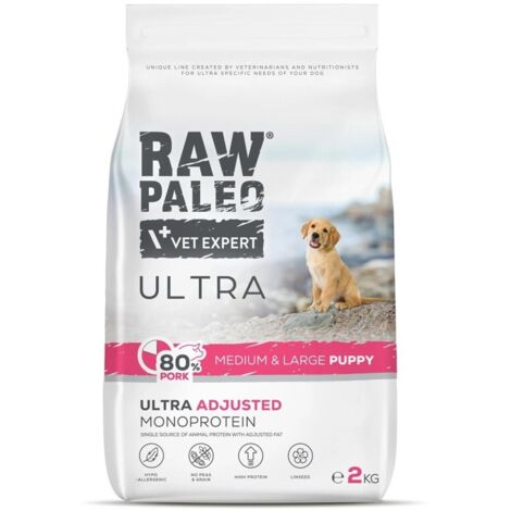 Raw Paleo Ultra Pork Medium&Large Puppy 2kg