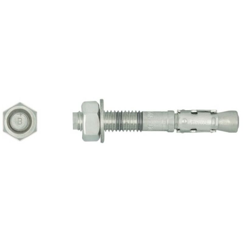 Goujons d'ancrage inox A4 pour béton non fissuré 10X80 boîte de 50 Rawl R-XPTIIA4-10080/20