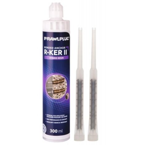 Rawlplug R-KER-II 400ml Hybrid Resin Bonded Anchor ETA Option 1
