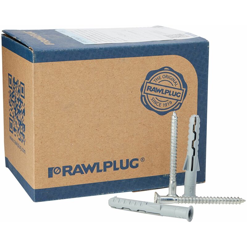 TBC - Frame Fixings & Screws 8 x 60mm Pack of 50 RAW21320