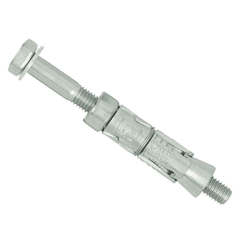 Rawlplug R-S1-Rbl-M8/25/5 Rawlbolt Loose Bolt M8 x 25mm, Pack of 5
