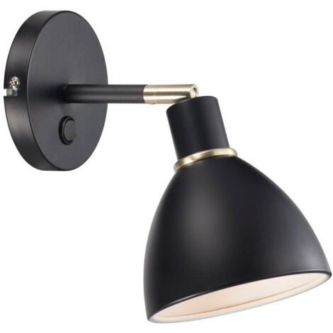RAY applique murale Métal Noir E14 - Nordlux 63191003