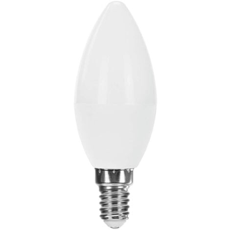 Raydan Home - Bombilla Led Vela E14, 6W Potencia, 40W Equivalencia, 470lm, 78 lm/W, Luz Blanca Cálida (3000K) o Fría (6000K), Ángulo Apertura 120º, Led SMD, Clase Energética G, 15.000H de Vida Útil