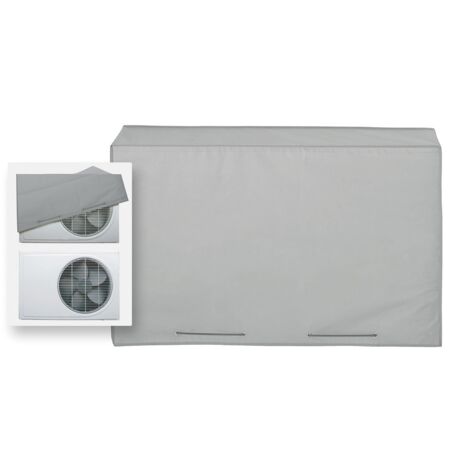 Rayen 6061 - Funda para aire acondicionado, con doble sistema de ajuste, 90 x 55 x 30 cm