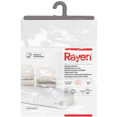 RAYEN - Housse multi-usage beige 103x16x45 + antimite