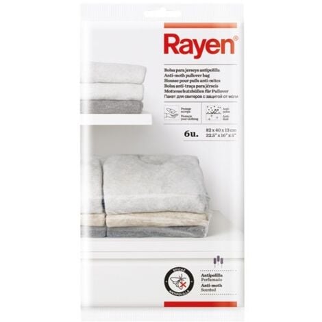 RAYEN - Housse pour pull antimites x 6