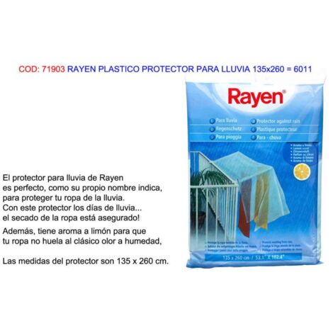 Rayen Kunststoff-Regenschutz 260x135 6011