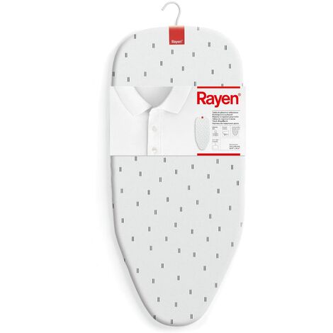 Rayen Tabla de planchar Sobremesa Plegable Compacta Malla Metálica Válida para Colgar Estampada Dimensiones: 73.5 x 31.5 cm