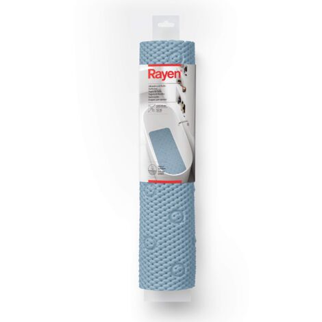 Rayen, Tappeto da bagno, Tappeto doccia/vasca, Morbido e imbottito, Base antiscivolo, con ventose ad alta resistenza, 45 x 91 cm (2343.02)