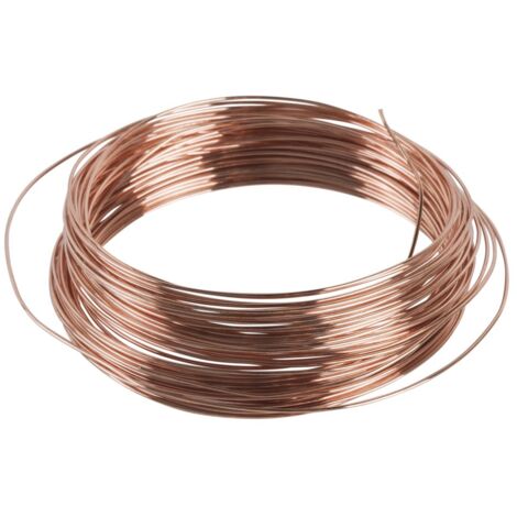 Rayher 2401000 Filo di Rame, 0,60 mm di Diametro, SB-Btl. 10 m