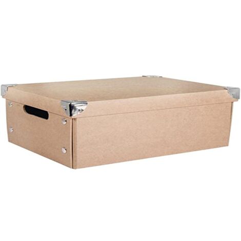 Rayher 67258000 pappm. Scatola portaoggetti, FSC REC. 100%, 30 x 22 x 14 cm, zum zusammenfalten