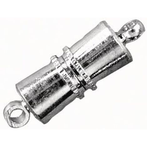 RAYHER - CHIUSURA MAGNETICA CONICA PER BRACCIALI 11MM - COLORE ARGENTO